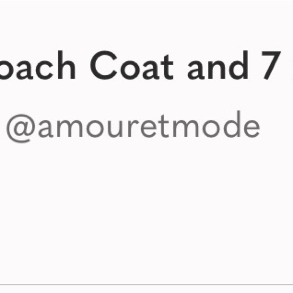 Free shipping for @amouretmode
